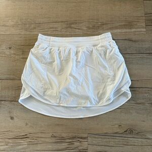 Lululemon Golf Pickleball Tennis White Athletic Hotty Hot Skort
